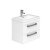 Essential Nevada Wall Hung Basin Unit 2 Drawers 800mm WHITE