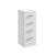 Essential Alaska 4 Drawer Unit 350mm WHITE Essential Alaska 4 Drawer Unit 350mm WHITE