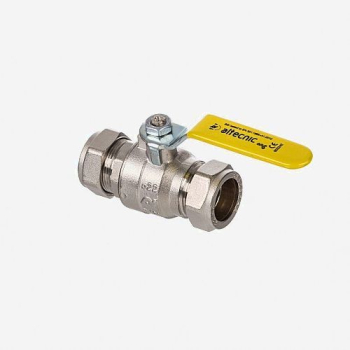 Compression Gas Lever Ball Valve 15mm