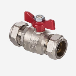 Altecnic Butterfly Valve 22mm Red AI-373RB2