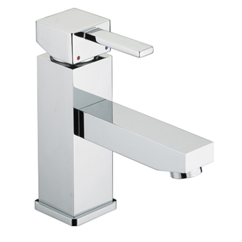 Bristan Quadrato Eco Basin Mixer C/W Clicker Waste Chrome Bristan Quadrato Eco Basin Mixer C/W Clicker Waste Chrome
