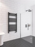 Wingrave 1200 x 600 Straight Multirail Matt Black