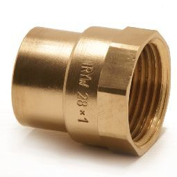 Endfeed Female Straight Connector 15mmx1/2Inch N2 67117