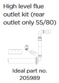 Ideal High Level Flue Kit 205989