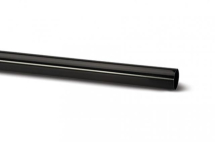 Polypipe 68mmx2.5mtr Round Downpipe Black RR121B