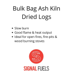 BULK BAG ASH KILN DRIED LOGS