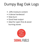 DUMPY BAG OAK LOGS (-20% MOISTURE CONTENT)