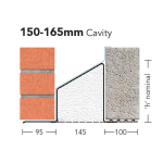 Heavy Duty 150 (150-165mm Cavity)