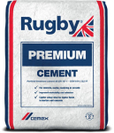 25kg Rugby Premium Cement Plastic Bagged