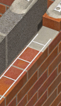 60mmx3mmx2700m Ladder Brick Reinforcement