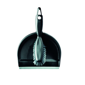 Plastic Dustpan & Brush Set