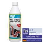 HG Drain and Plug Gel Unblocker 1L