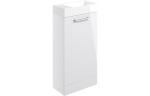 Volta 410mm floor vanity white