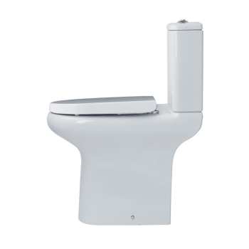 Essential Lily Comfort Height Close Coupled Toilet Closed Back